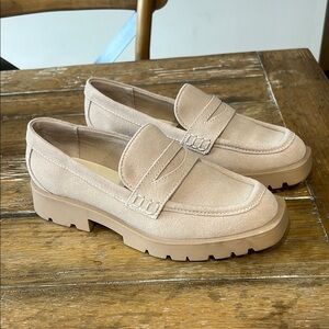 Women's Dolce Vita Tan Lug Sole Loafers